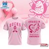NHL Anaheim Ducks Pink Breast Cancer Awareness 3D T-Shirt For Fans