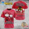 NHL Chicago Blackhawks Peanuts 75th Anniversary 3D T-Shirt For Fans