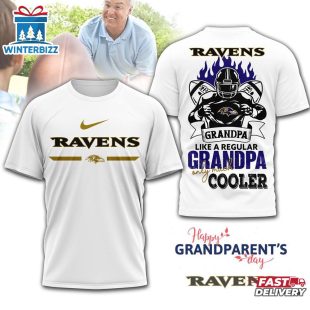 Baltimore Ravens NFL Grandparents' Day 3D Shirt For Fans
