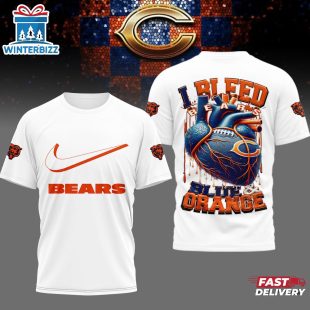 Chicago Bears NFL I Bleed 3D Shirt For Fans
