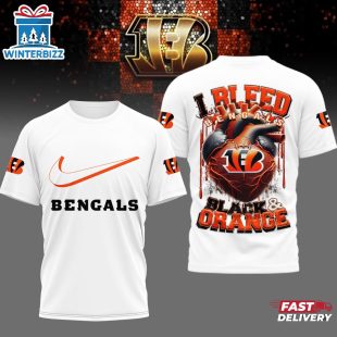 Cincinnati Bengals NFL I Bleed 3D Shirt For Fans
