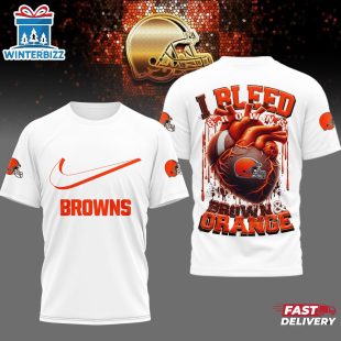 Cleveland Browns NFL I Bleed 3D Shirt For Fans