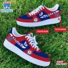 Custom Name Number Texas Rangers MLB Sport Air Force 1 Shoes