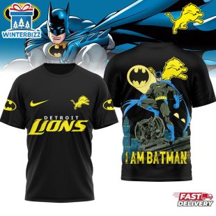 Detroit Lions NFL The Dark Night 3D Shirt For Fans
