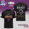 Houston Texans NFL Deaf Awareness 3D Shirt For Fans