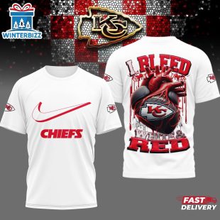 Kansas City Chiefs NFL I Bleed 3D Shirt For Fans
