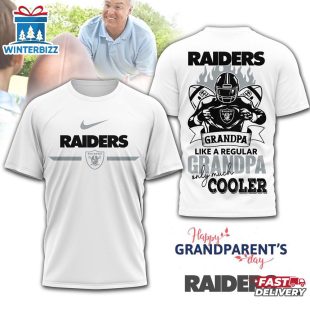 Las Vegas Raiders NFL Grandparents' Day 3D Shirt For Fans
