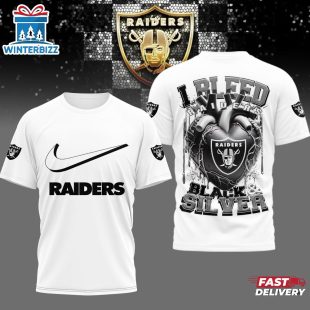 Las Vegas Raiders NFL I Bleed 3D Shirt For Fans