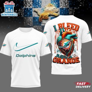 Miami Dolphins NFL I Bleed 3D Shirt For Fans