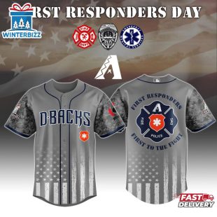 MLB Arizona Diamondbacks First Responders Day Baseball Jersey