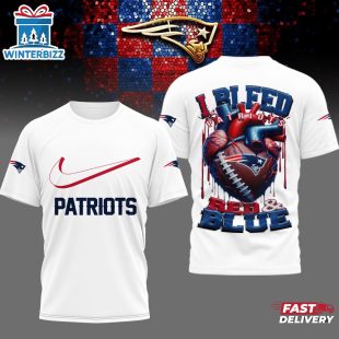 New England Patriots NFL I Bleed 3D Shirt For Fans
