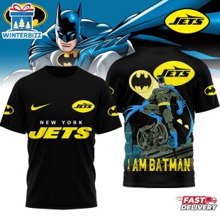 New York Jets NFL The Dark Night 3D Shirt For Fans