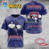 NHL Montreal Canadiens Peanuts 75th Anniversary 3D T-Shirt For Fans