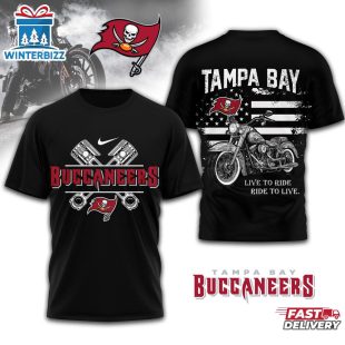 Tampa Bay Buccaneers NFL Biker 3D Shirt For Fans