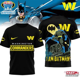 Washington Commanders NFL The Dark Night 3D Shirt For Fans