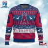 Angels Baseball Ugly Merry Christmas Sweater For Fans