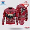 Atlanta Falcons Golden Skull Ugly Christmas Sweater Shirt