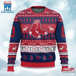 Boston Red Sox Ugly Merry Christmas Sweater For Fans
