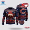 Chicago Bears Golden Skull Ugly Christmas Sweater Shirt