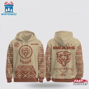 Chicago Bears Native American Heritage 3D Shirt For Fans