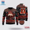 Cincinnati Bengals Golden Skull Ugly Christmas Sweater Shirt 2 Cincinnati Bengals Golden Skull Ugly Christmas Sweater Shirt