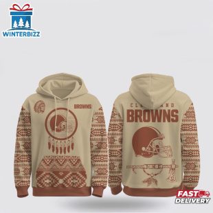 Cleveland Browns Native American Heritage 3D Shirt For Fans