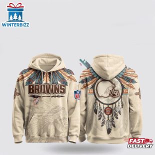 Cleveland Browns Native American Heritage Month 3D Shirt For Fans