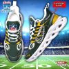 Custom Name Green Bay Packers Team Max Soul Shoes Gift For Fans
