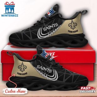 Custom Name New Orleans Saints Team Max Soul Shoes Gift For Fans