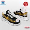 Custom Name Pittsburgh Steelers Football Max Soul Shoes Gift For Fans