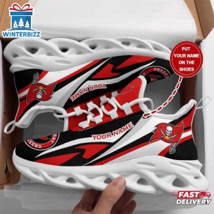 Custom Name Tampa Bay Buccaneers Sport Max Soul Shoes Gift For Fans