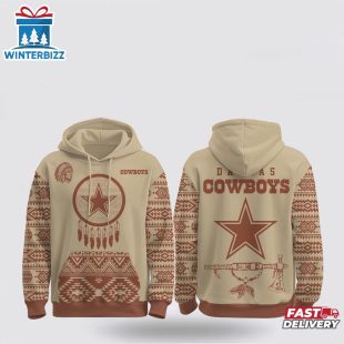 Dallas Cowboys Native American Heritage 3D Shirt For Fans