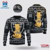 Football Oakland Raiders NFL Team Winnie The Pooh Bear Ugly Christmas Sweater Shirt