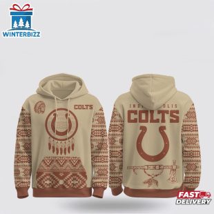 Indianapolis Colts Native American Heritage 3D Shirt For Fans