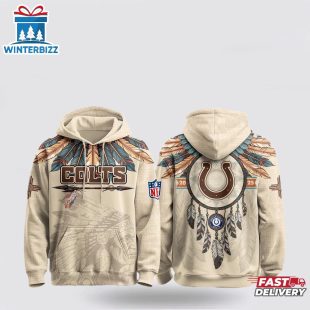 Indianapolis Colts Native American Heritage Month 3D Shirt For Fans