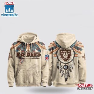 Las Vegas Raiders Native American Heritage Month 3D Shirt For Fans