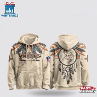 Minnesota Vikings Native American Heritage Month 3D Shirt For Fans
