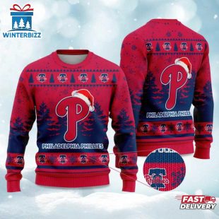 Phillies Snowflakes Ugly Merry Christmas Sweater For Fans