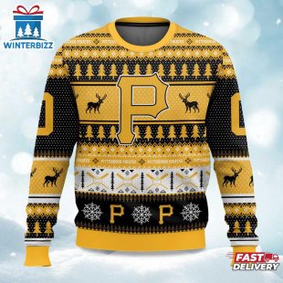 Pirates Baseball Ugly Merry Christmas Sweater For Fans