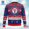 Rangers Baseball Ugly Merry Christmas Sweater For Fans