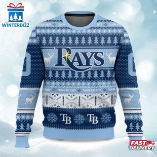 Rays Baseball Ugly Merry Christmas Sweater For Fans