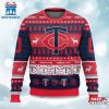Twins Baseball Ugly Merry Christmas Sweater For Fans