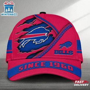 Buffalo Bills Since 1960 Classic Baseball Cap For Fans
