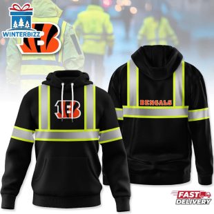 Cincinnati Bengals NFL Hi Vis Safety Reflective 3D Shirt For Fans