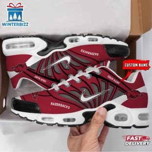 Custom Name Arkansas Razorbacks NCAA Air Max Plus Shoes Gifts For Fan