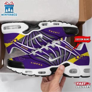Custom Name LSU Tigers NCAA Air Max Plus Shoes Gifts For Fan