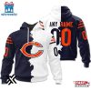 Custom Name Number Chicago Bears Home Mix Away 3D Shirt For Fans