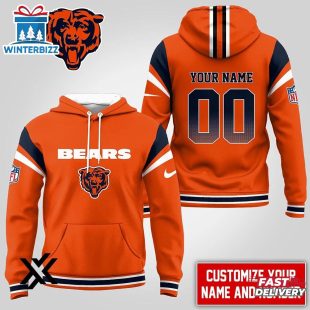 Custom Name Number Chicago Bears NFL 3D Shirt For Fans
