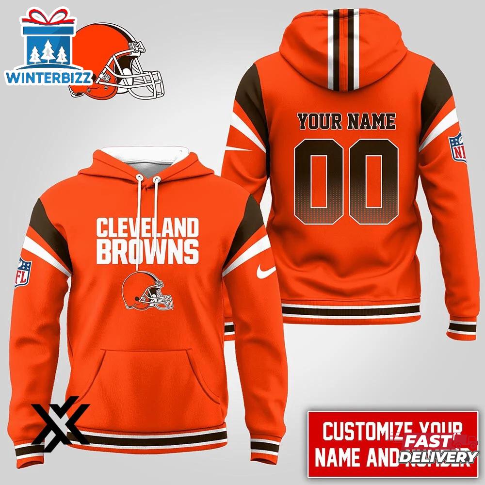 Custom Name Number Cleveland Browns NFL 3D Shirt For Fans Custom Name Number Cleveland Browns NFL 3D Shirt For Fans