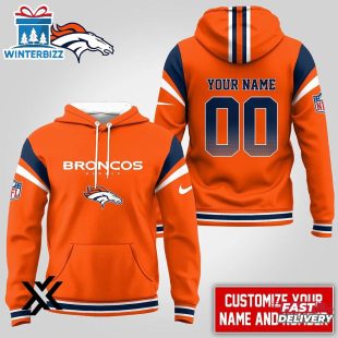 Custom Name Number Denver Broncos NFL 3D Shirt For Fans